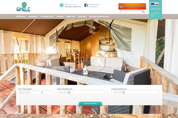 BookYourTravel theme site design template sample