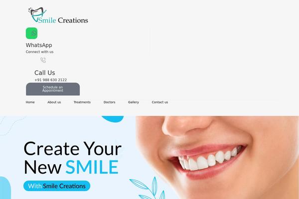 Dent-all theme site design template sample
