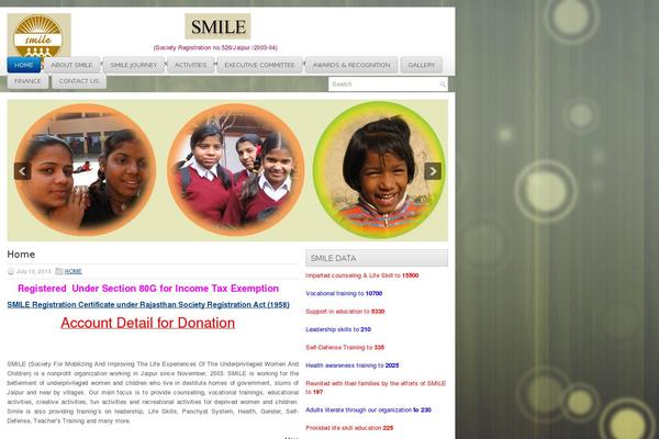 smilefamily.org site used Wpengineering