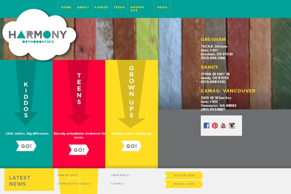 smileinharmony.com site used Hardin