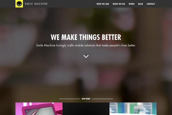 Agency Pro theme site design template sample