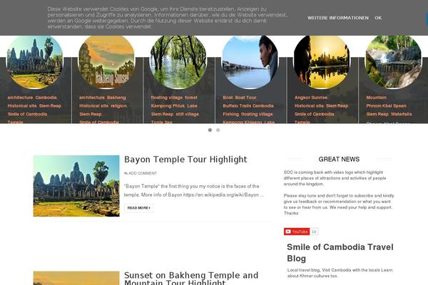 Caps theme site design template sample
