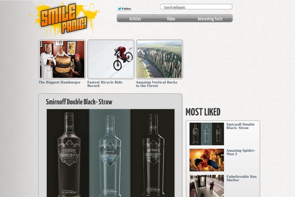 Site using Carousel Horizontal Posts Content Slider plugin