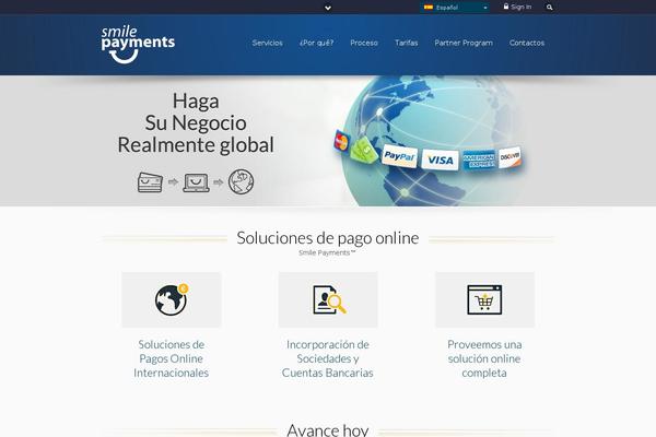 Flare theme site design template sample