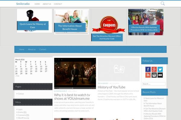 Aries theme site design template sample