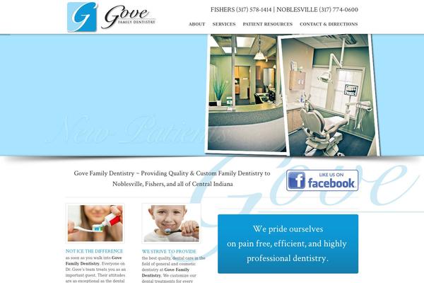 Promotion theme site design template sample