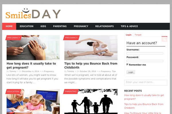 Trident Lite theme site design template sample