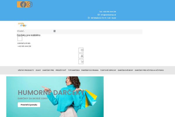 Site using Woo-zasilkovna plugin