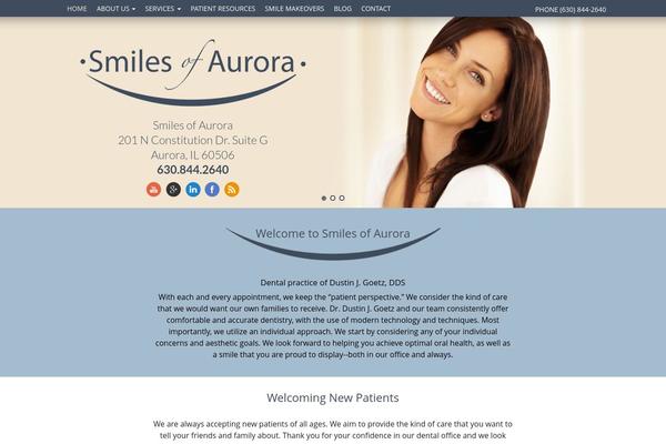 Identity theme site design template sample