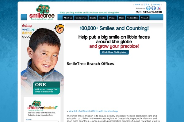 smiletree.org site used Smiletreev2