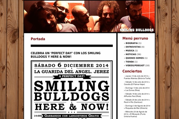 smilingbulldogs.com site used Black-LetterHead
