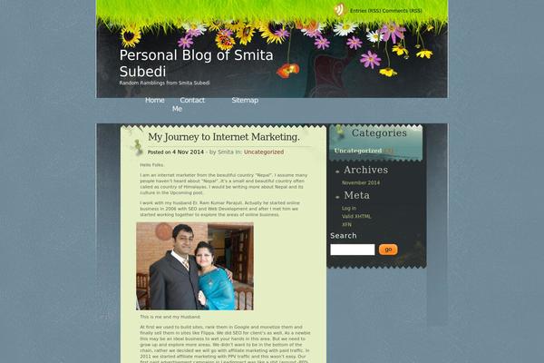 Seabreeze theme site design template sample