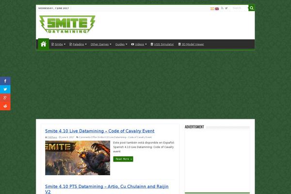 Site using Taqyeem plugin