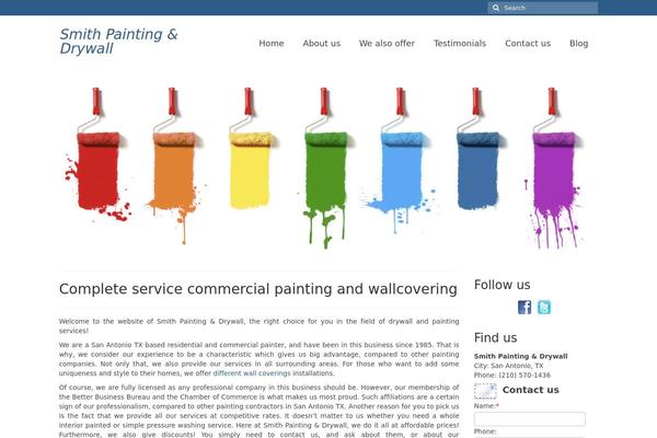 Virtue theme site design template sample