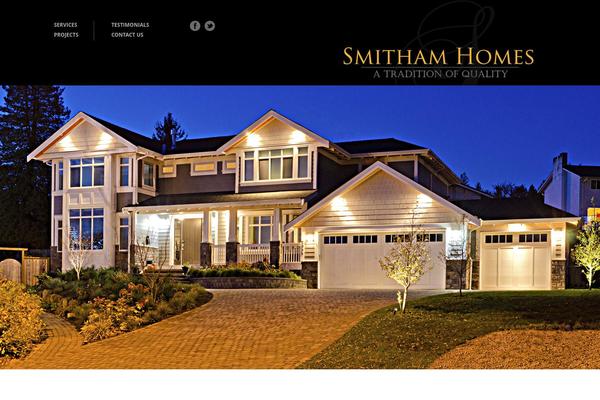 Architecture theme site design template sample
