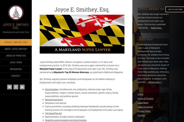 Site using Footer Putter plugin