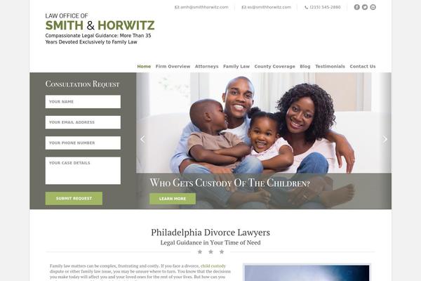 Site using Arconix Flexslider plugin