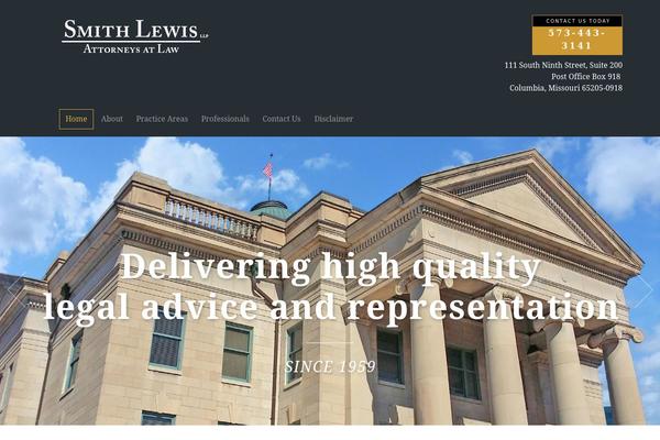 Lawyers theme site design template sample