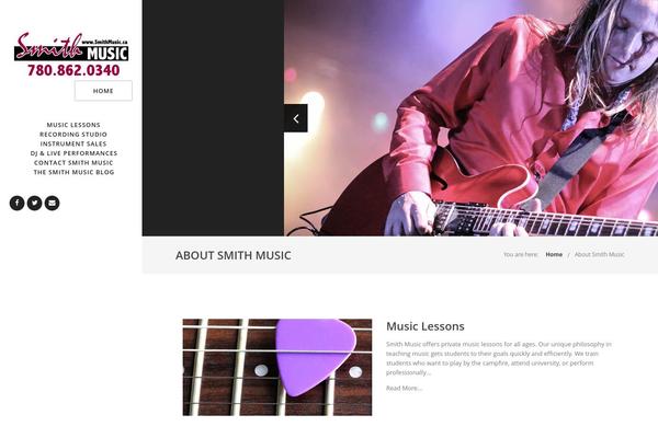 Specular theme site design template sample