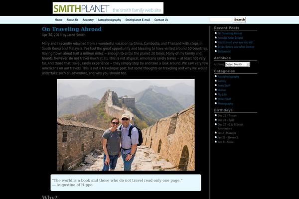 smithplanet.com site used Popblue3c