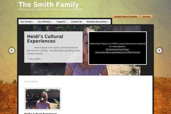 Debut theme site design template sample