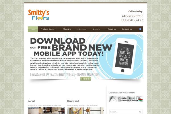 Blue Diamond v.1.06 theme site design template sample