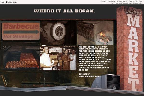 Site using Simple Retail Menus plugin