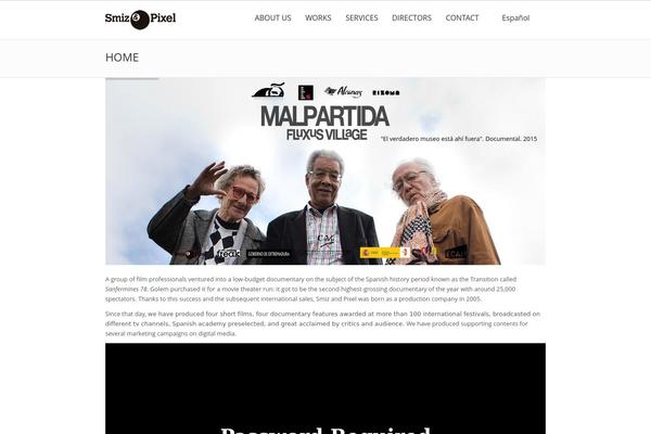 Septimus theme site design template sample