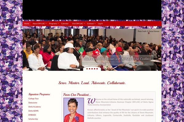 Tempera theme site design template sample