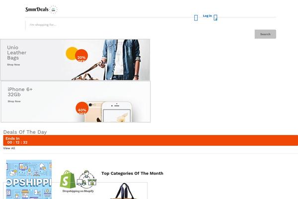 Site using Martfury-addons plugin