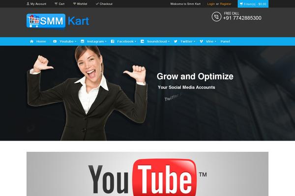 SEOCrawler theme site design template sample