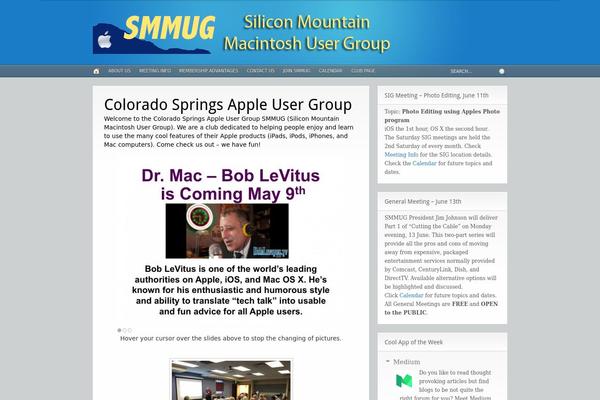 Headlines theme site design template sample