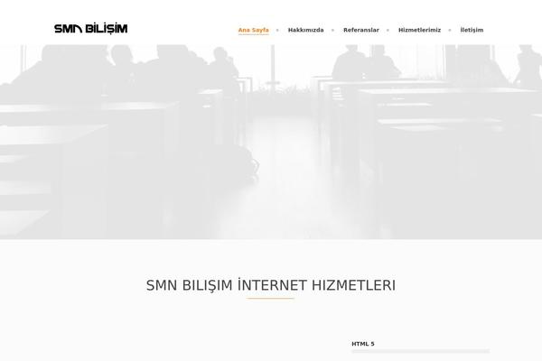 Patti theme site design template sample