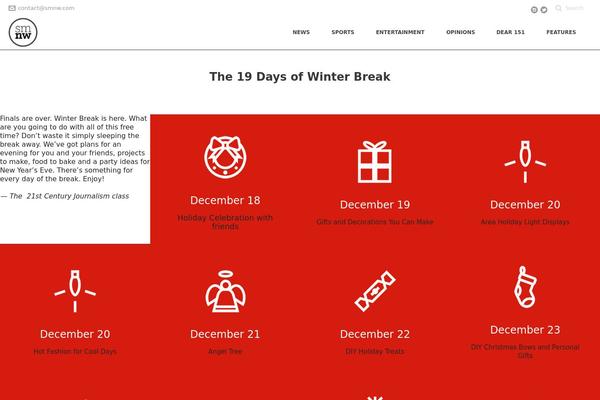 Site using Sno-countdown plugin