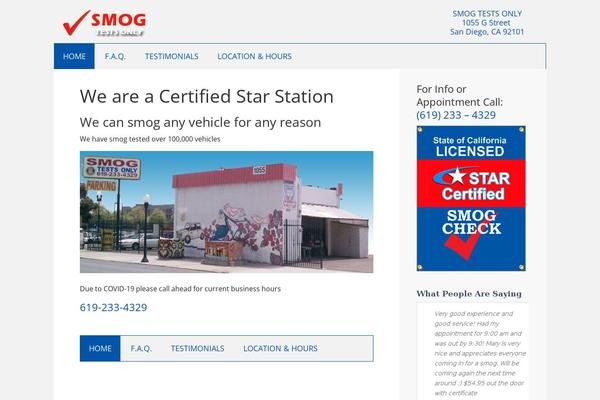 Site using Testimonials Slider plugin