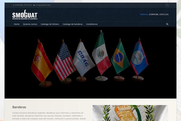 The7 theme site design template sample