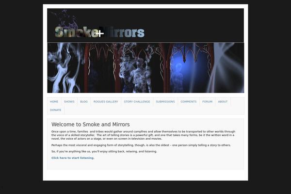 smoke-and-mirrors.us site used Sam