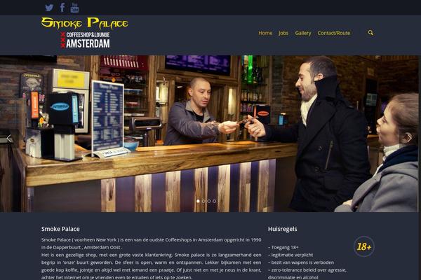 Salient theme site design template sample