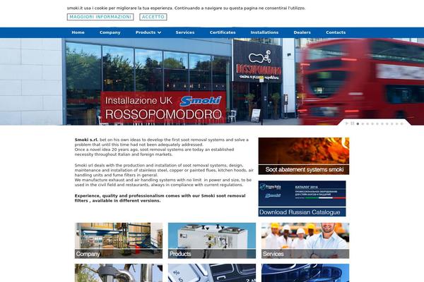 Nexus theme site design template sample