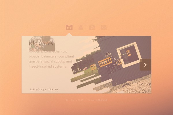 Grey Opaque theme site design template sample