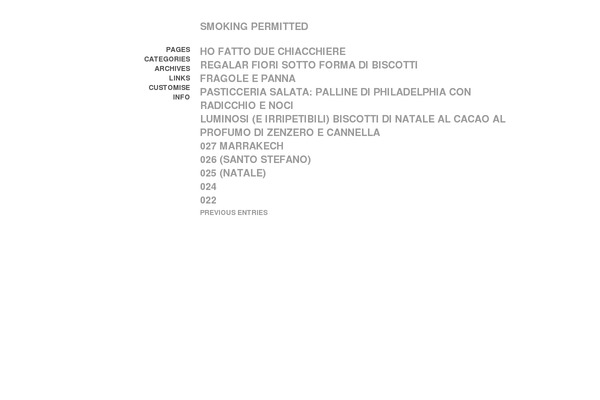 Minimalist theme site design template sample