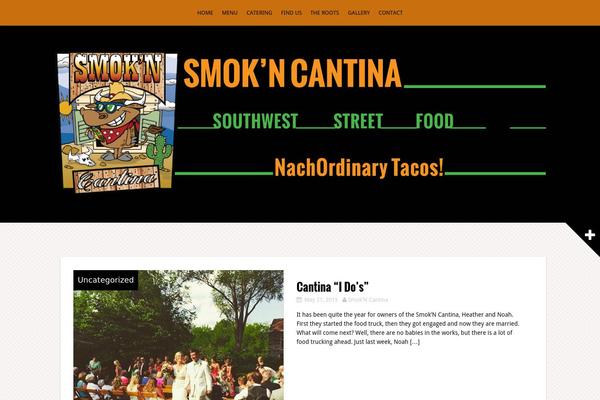 Alizee theme site design template sample
