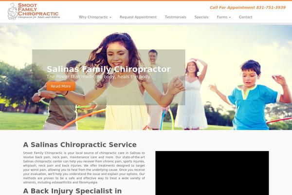 Customizr Pro theme site design template sample