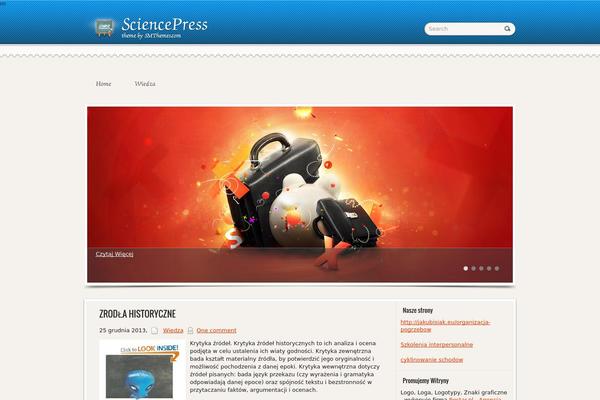 smoothnews.pl site used Sciencepress