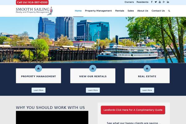 Site using jQuery Smooth Scroll plugin