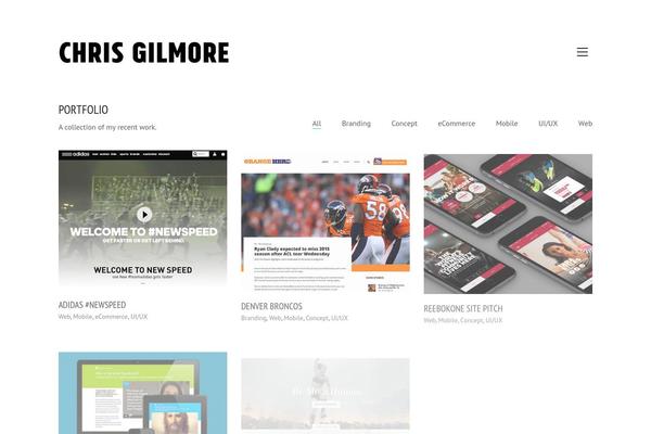 Kalium theme site design template sample