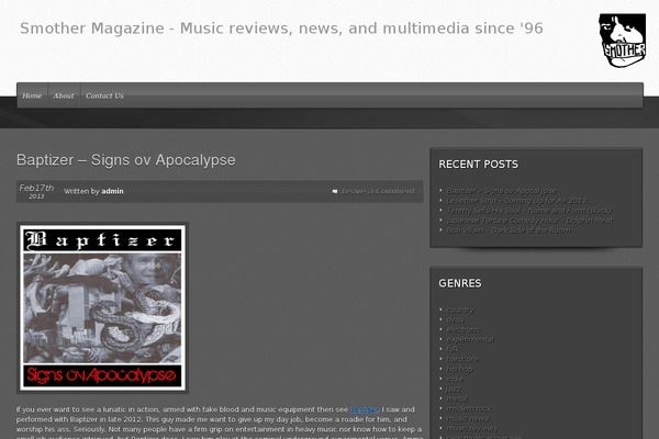 evolve theme site design template sample