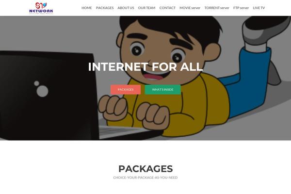 Zerif Lite theme site design template sample