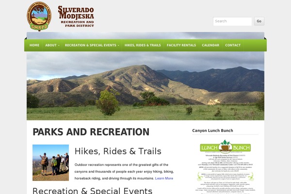 NonProfit theme site design template sample