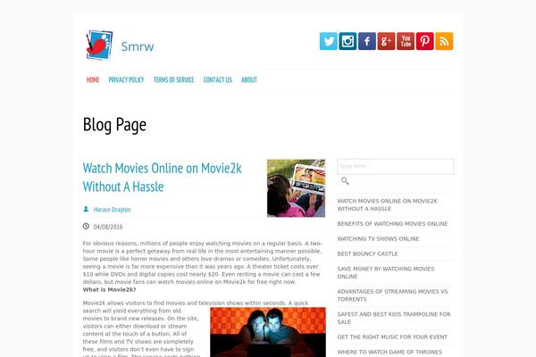 smrw.org site used my contrastica under construction